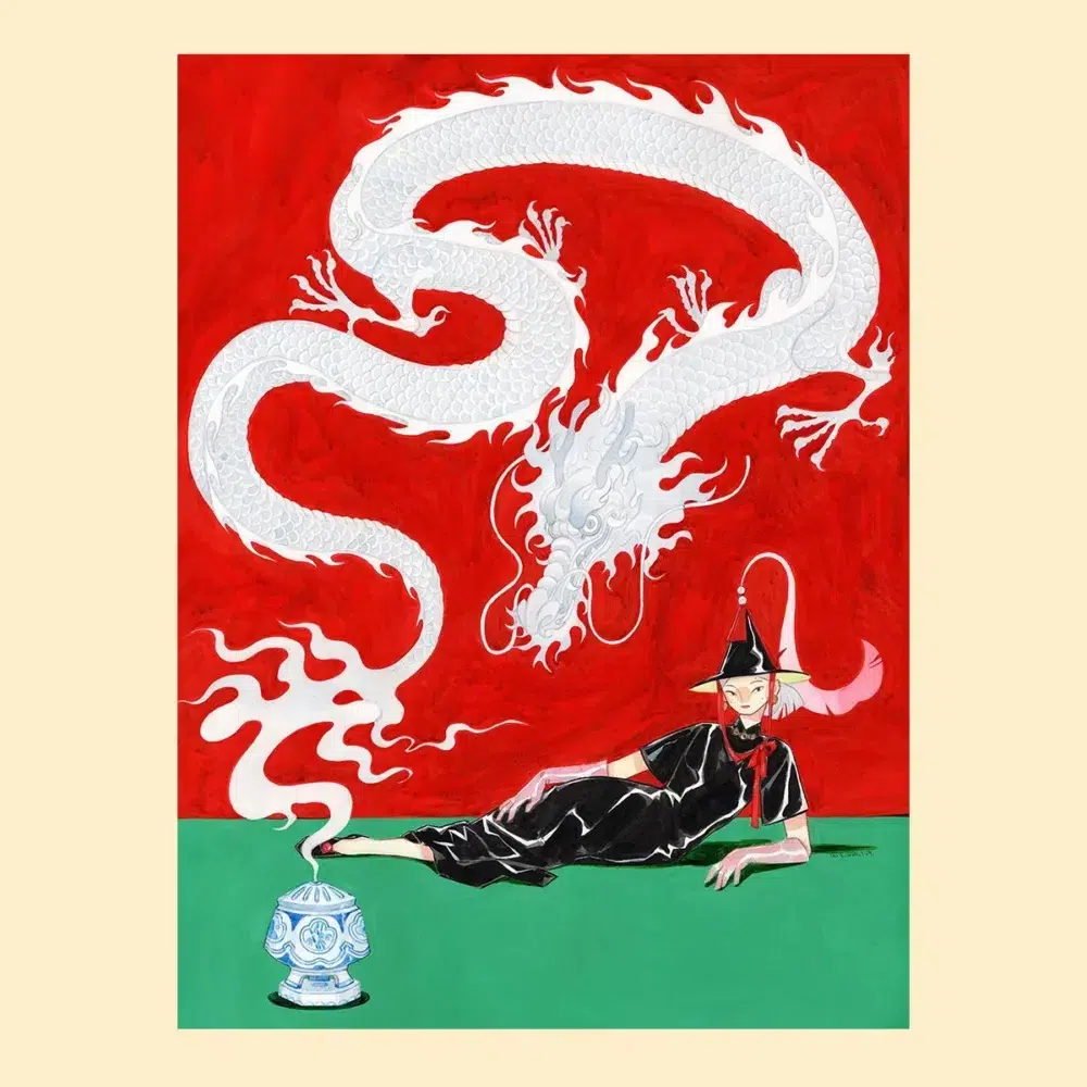 Dragon de fumée